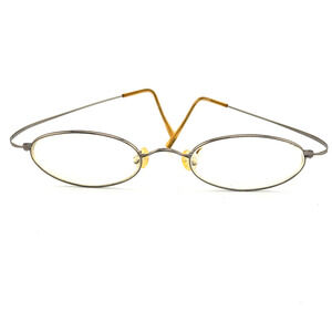 Lawrence Eyewear 1304 Brown 47-20-150 Metal Full Rim‎ Eyeglasses Frame H14329